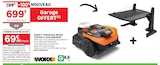 Robot Tondeuse Vision Cloud WR365E - WORX en promo chez LEROY MERLIN Robot Tondeuse Vision Cloud WR365E - WORX dans le catalogue LEROY MERLIN