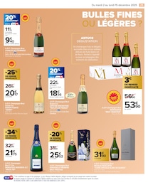Offre Champagne Brut dans le catalogue Carrefour du moment à la page 27