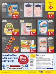 Wurst im Netto Marken-Discount Prospekt "Aktuelle Angebote" mit 44 Seiten (Wiesbaden)