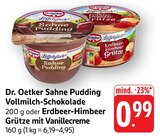 Sahne Pudding Vollmilch-Schokolade Angebote von Dr. Oetker bei EDEKA Saarbrücken für 0,99 €