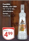 Wodka von Puschkin im aktuellen GLOBUS Prospekt