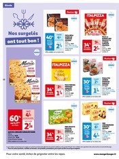 Promos Pizza surgelée dans le catalogue "Auchan hypermarché" de Auchan Hypermarché à la page 22