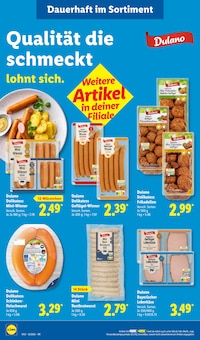 Bratwurst im Lidl Prospekt "LIDL LOHNT SICH" mit 68 Seiten (Oberhausen)