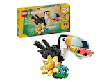 Wild im MediaMarkt Saturn Prospekt Creator 31173 Wilde Tiere: Tropischer Tukan Bausatz, Mehrfarbig von LEGO im aktuellen MediaMarkt Saturn Prospekt für 10,99 €
