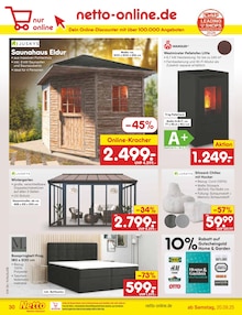 Boxspringbett im Netto Marken-Discount Prospekt "Aktuelle Angebote" mit 59 Seiten (Duisburg)