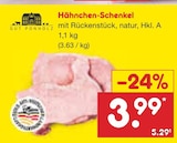 Netto Marken-Discount Uder - Hähnchen-Schenkel Angebot im Prospekt Hähnchen-Schenkel bei Netto Marken-Discount im Uder Prospekt für 3,99 €
