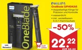 OneBlade QP1424/65 im Angebot bei Netto Marken-Discount in Kaufbeuren OneBlade QP1424/65 Angebote von PHILIPS bei Netto Marken-Discount Kaufbeuren für 22,22 €