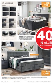 Boxspringbett im Opti-Wohnwelt Prospekt in Bremerhaven Aktueller Opti-Wohnwelt Prospekt mit Boxspringbett, "Traumhaft Schlafen", Seite 2