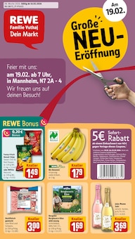 REWE Prospekt Dein Markt mit 18 Seiten