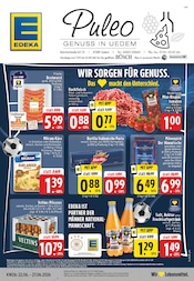 EDEKA Supermarkt Prospekt der aktuellen Woche mit 24 Seiten, gültig von 22.06.2026 bis 27.06.2026, in Uedem und Umgebung Aktueller EDEKA Supermarkt Prospekt in Uedem und Umgebung, "Aktuelle Angebote" mit 24 Seiten, 22.06.2026 - 27.06.2026