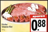 EDEKA Stadtallendorf - Frisches Schweine-Filet Angebot im Prospekt Frisches Schweine-Filet bei EDEKA im Stadtallendorf Prospekt für 0,88 €