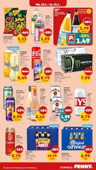 Cola im Penny Prospekt "Wer günstig will, muss Penny." mit 40 Seiten (Fürth)