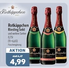 Riesling Sekt Angebote von Rotkäppchen bei aktiv & irma Oldenburg für 4,99 €