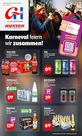 Aktueller Huster Prospekt mit Cola, "Aktuelle Angebote", Seite 1