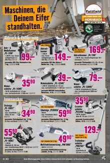 Bohrmaschine im aktuellen Hornbach Prospekt (Mönchengladbach) Bohrmaschine im Hornbach Prospekt "Dir ist vieles Latte. Nur nicht Dein Garten." mit 32 Seiten (Mönchengladbach)