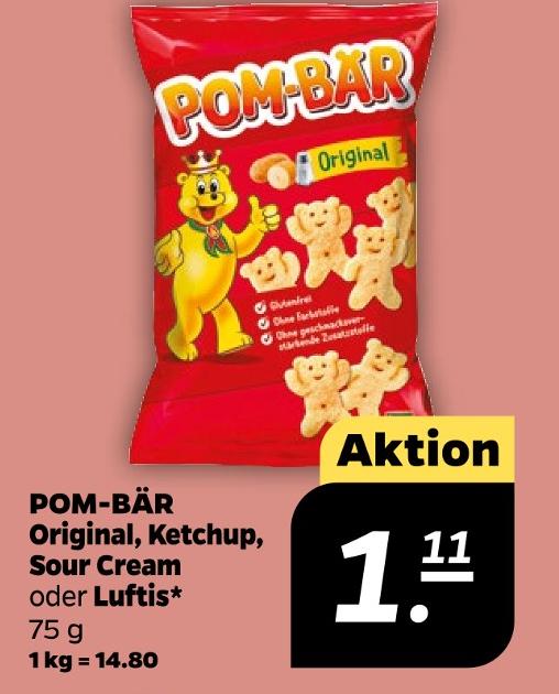 Original, Ketchup, Sour Cream oder Luftis*