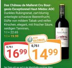 Cru Bourgeois Exceptionnel Haut-Médoc AOC Angebote von Château de Malleret bei GLOBUS Worms für 14,99 €