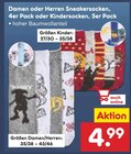 Damen oder Herren Sneakersocken Angebote bei Netto Marken-Discount Offenburg für 4,99 €