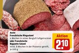 Französische Ringsalami im Angebot bei REWE in Castrop-Rauxel Französische Ringsalami Angebote von Aoste bei REWE Castrop-Rauxel für 2,10 €