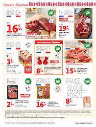 Prix et réduction Carpaccio dans le prospectus Auchan Supermarché en cours Offre Carpaccio dans le catalogue Auchan Supermarché du moment à la page 4