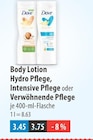 Hautpflegeprodukte im V-Markt Prospekt Hydro Pflege von Dove im aktuellen V-Markt Prospekt für 3,45 €