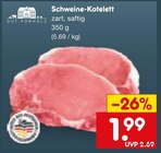 Aktuelles Schweine-Kotelett Angebot bei Netto Marken-Discount in Remscheid ab 1,99 €