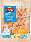 Queues de crevettes d'équateur ASC cuites décortiquées surgelées - Escal en promo chez Intermarché Express Queues de crevettes d'équateur ASC cuites décortiquées surgelées - Escal dans le catalogue Intermarché Express