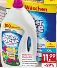 Waschmittel im Netto Marken-Discount Prospekt Waschmittel von Weißer Riese im aktuellen Netto Marken-Discount Prospekt für 11,99 €