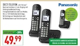 DECT-Telefon KX-TGC462 Angebote von Panasonic bei Marktkauf Coesfeld für 34,99 €