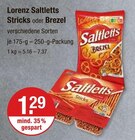 Saltletts Stricks oder Brezel im V-Markt Prospekt Saltletts Stricks oder Brezel von Lorenz im aktuellen V-Markt Prospekt für 1,29 €