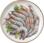 Gambas ASC entières crues en promo chez Lidl Calais à 7,99 €