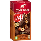 Tablettes de chocolat "Lot de 4" - CÔTE D'OR - Carrefour à Arles Tablettes de chocolat "Lot de 4" - CÔTE D'OR en promo chez Carrefour Arles à 9,01 €