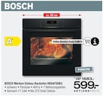 Aktuelles Marken Einbau-Backofen HBA4720B3 Angebot bei Ostermann in Hagen (Stadt der FernUniversität) ab 599,00 €