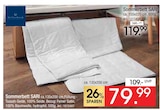 Aktuelle Bettdecke Angebote bei Zurbrüggen in Bochum Aktuelles Sommerbett SARI Angebot bei Zurbrüggen in Bochum ab 79,99 €