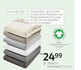 Jersey-Spannbetttuch „Florentano“ von Bio:Vio im aktuellen XXXLutz Möbelhäuser Prospekt für 24,99 €