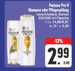 Shampoo oder Pflegespülung Angebote von Pantene Pro-V bei EDEKA Suhl für 2,99 €