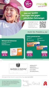 Aktueller mea - meine apotheke Prospekt "Unsere Juli-Angebote" Aktueller mea - meine apotheke Prospekt