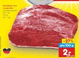Roastbeef vom Jungbullen im Angebot bei Netto Marken-Discount in Detmold Roastbeef vom Jungbullen Angebote bei Netto Marken-Discount Detmold für 2,00 €