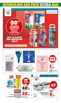 Promotion Décoration Intérieure dans le prospectus Super U, valable du 06/01/2026 au 18/01/2026 Promo Décoration Intérieure dans le catalogue Super U du moment à la page 37