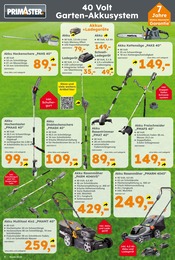 Rasenmäher im Globus-Baumarkt Prospekt in Dortmund Aktueller Globus-Baumarkt Prospekt mit Rasenmäher, "Immer eine Idee besser", Seite 6