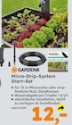 Micro-Drip-System Start-Set von Gardena für 12,00 € bei Globus-Baumarkt im Angebot Micro-Drip-System Start-Set von Gardena im aktuellen Globus-Baumarkt Prospekt