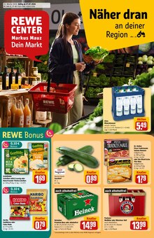 Bier im REWE Prospekt "Dein Markt" mit 32 Seiten (Weinheim)