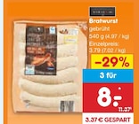 Bratwurst im Angebot bei Netto Marken-Discount in Voerde Bratwurst Angebote bei Netto Marken-Discount Voerde für 3,79 €
