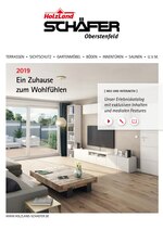 HolzLand Schäfer Prospekt "2019 - Ein Zuhause zum Wohlfühlen", 148 Seiten, für Backnang, 26.04.2019 - 30.04.2020 HolzLand Schäfer Prospekt "2019 - Ein Zuhause zum Wohlfühlen", 148 Seiten, für Backnang, 26.04.2019 - 30.04.2020