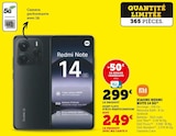 Redmi Note 14 5G - XIAOMI en promo chez Super U Villeurbanne à 249,00 €