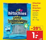 Saure Drachenzungen von Hitschler für 1,00 € bei Netto Marken-Discount im Angebot Saure Drachenzungen von Hitschler im aktuellen Netto Marken-Discount Prospekt
