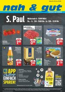 nah und gut Prospekt der KW 47 "Wir lieben Lebensmittel!" Aktueller nah und gut Prospekt "Wir lieben Lebensmittel!" Seite 1 von 8 Seiten