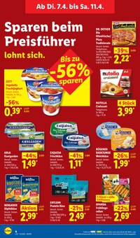 Nutella im aktuellen Lidl Prospekt (Bochum) Nutella im Lidl Prospekt "LIDL LOHNT SICH" mit 68 Seiten (Bochum)