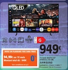 Promo TV QLED 85Q7FA 85'' à 949,00 € dans le catalogue E.Leclerc à Rueil-Malmaison