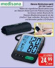 Oberarm-Blutdruckmessgerät BU 580 Connect Angebote von Medisana bei Marktkauf Erlangen für 24,99 €
